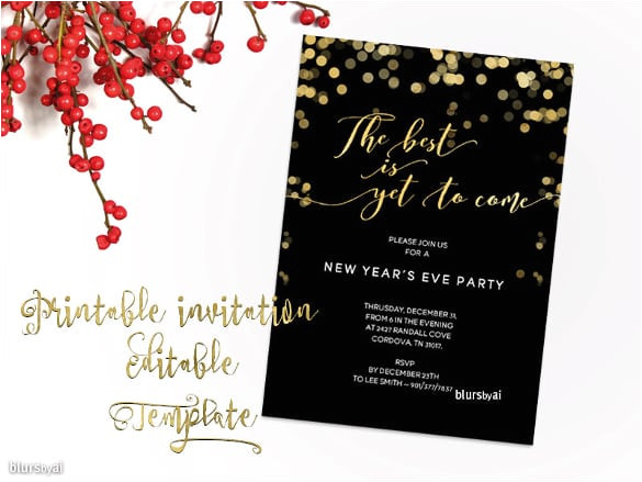 free holiday party invitation templates word