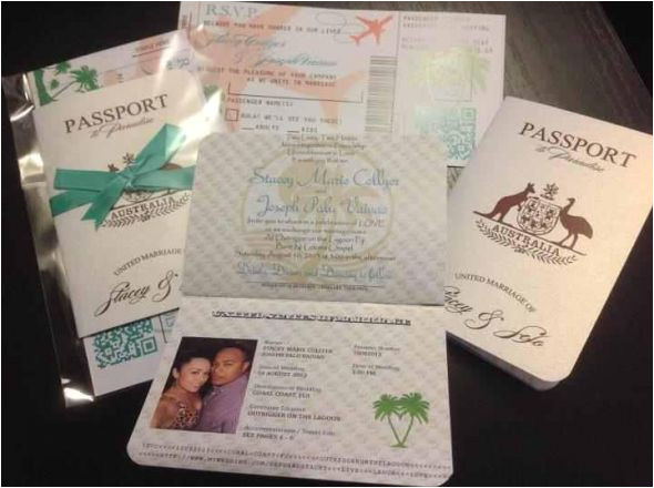 vanessas diy passport destination wedding invitations pic heavy