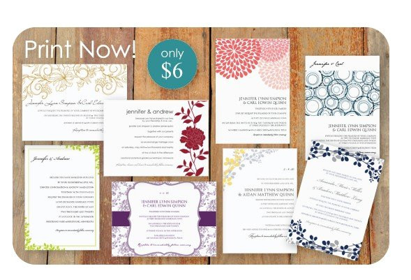 diy wedding invitation templates