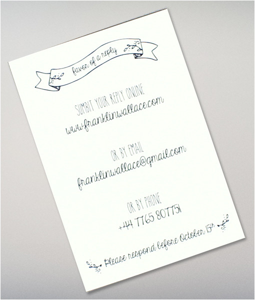 doodle love wedding invitation set