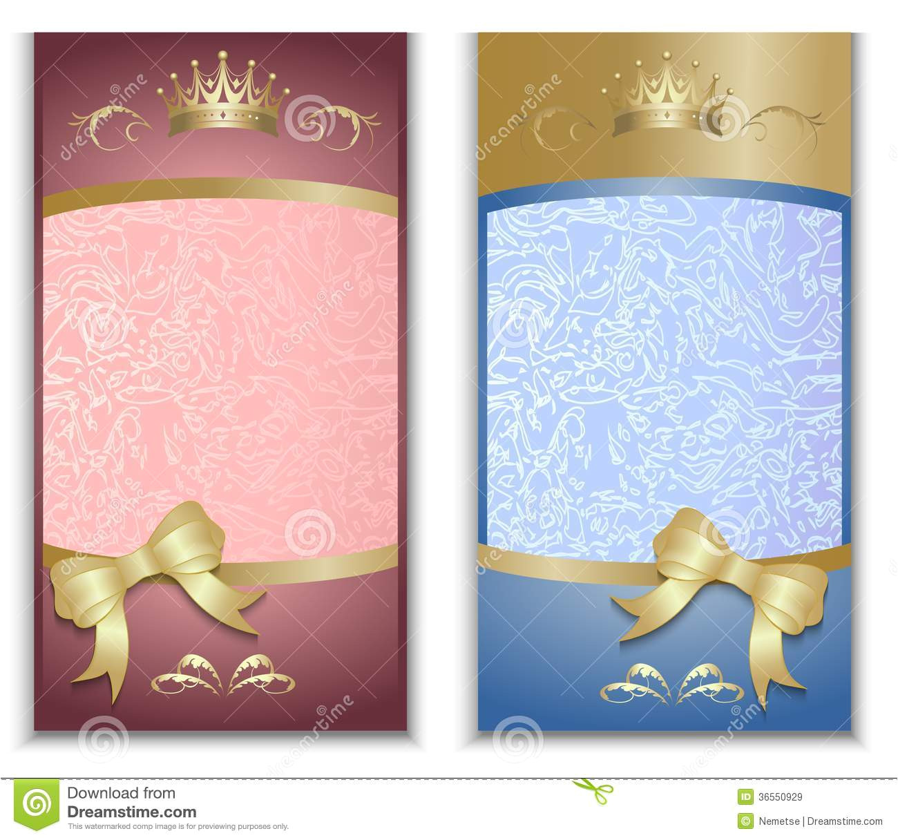 royalty free stock images elegant template luxury invitation greeting card gold bow copy space vector illustration image36550929