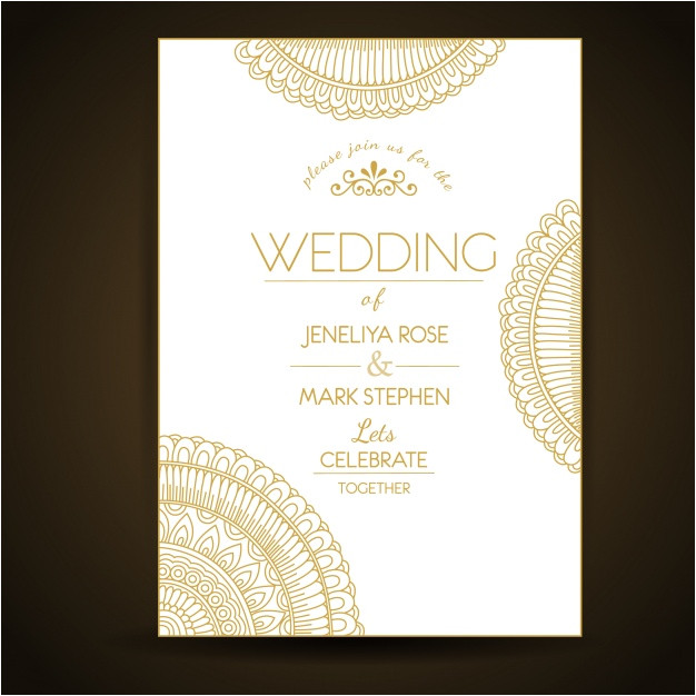 elegant wedding invitation template 1127718