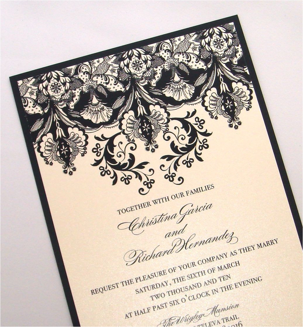 elegant wedding invitations ideas