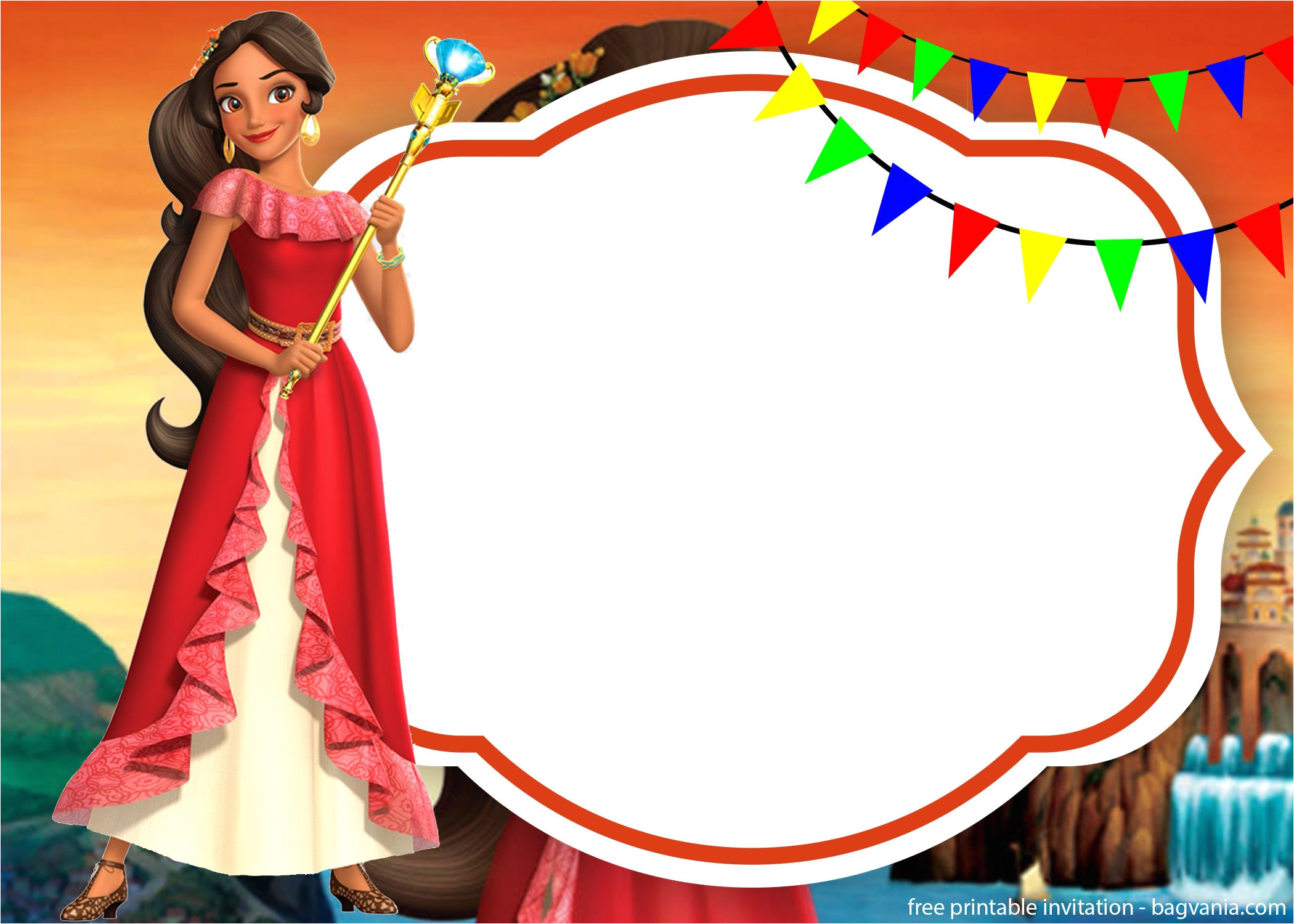 free elena of avalor invitations for your lovely princess