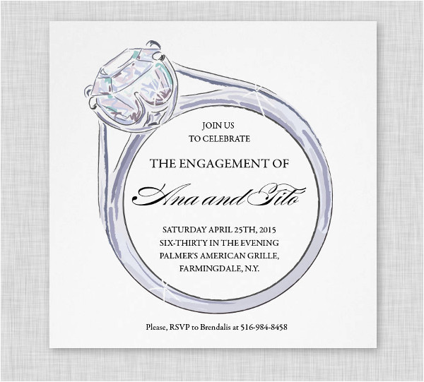 engagement party invitation