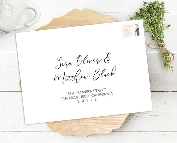 wedding envelope template printable