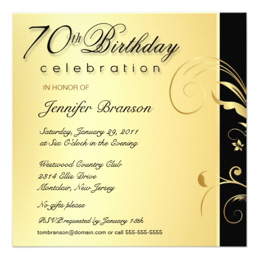 formal birthday invitations