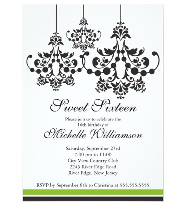 formal party invitation