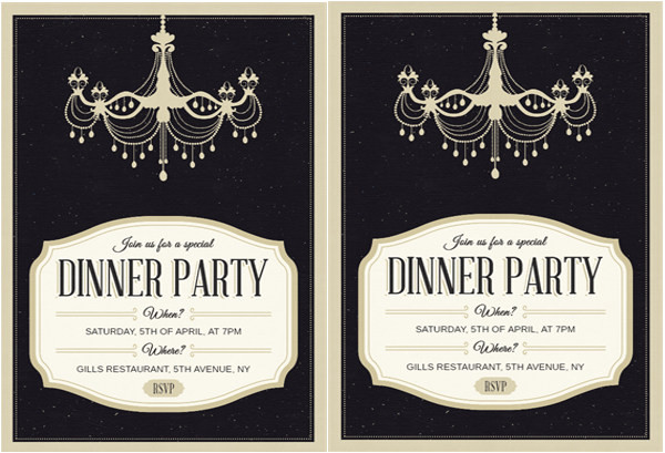 Free formal Dinner Party Invitation Template 62 Printable Dinner Invitation Templates Psd Ai Word