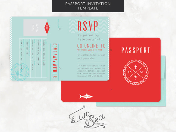 sample passport invitation