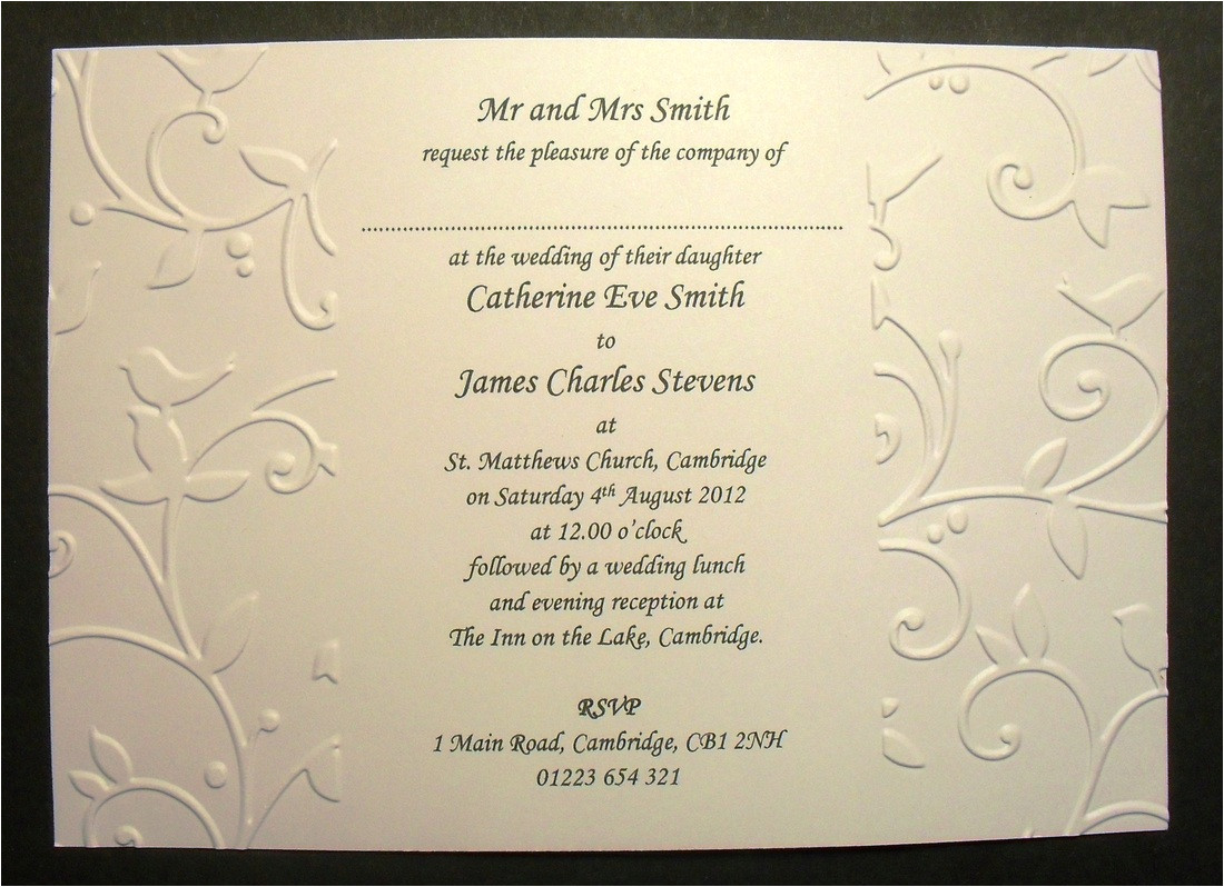 printable wedding invitations uk