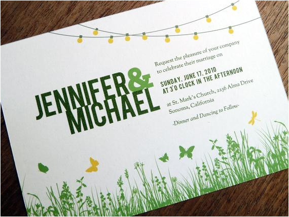 printable wedding invitation garden