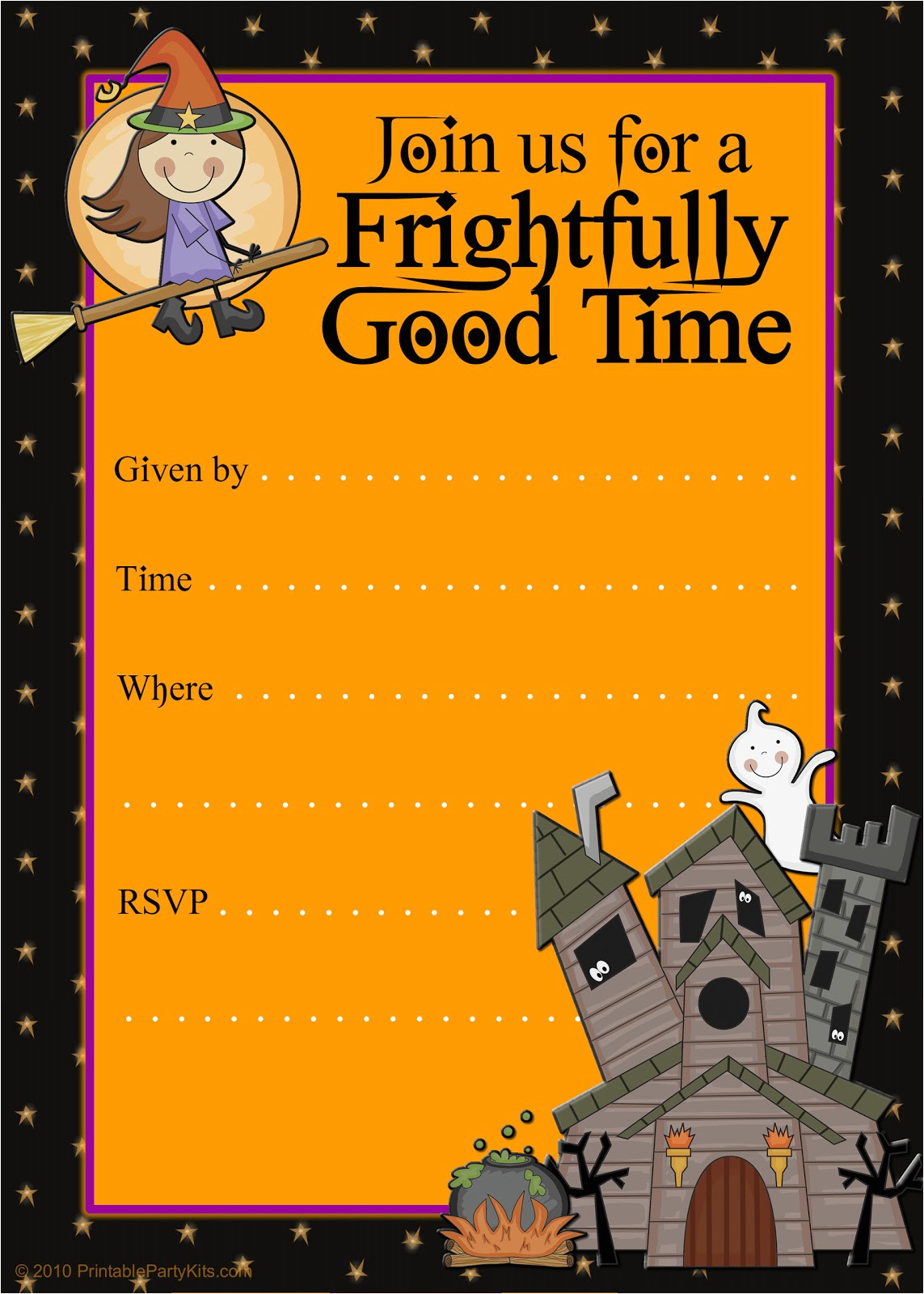 halloween party invitations