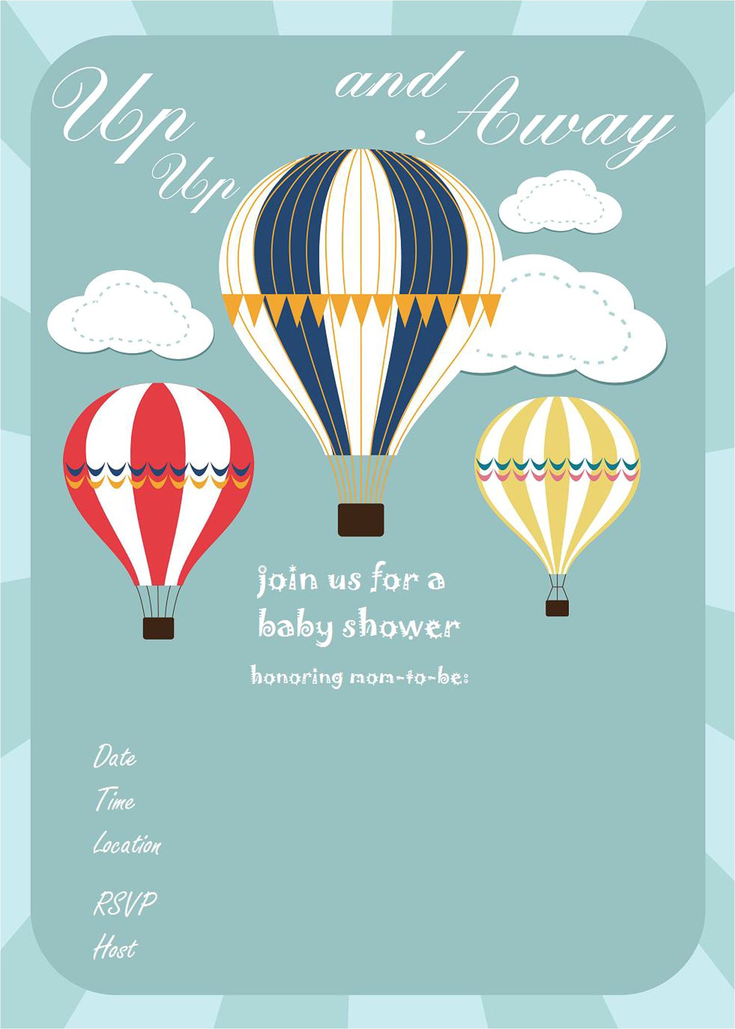 free printable baby shower invitations 4