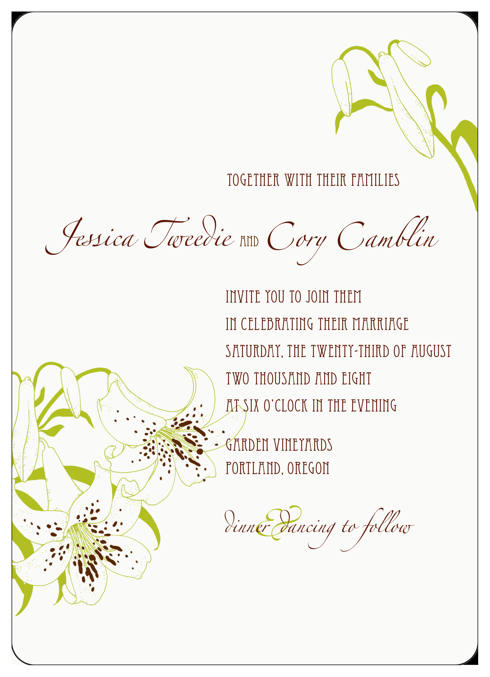 adobe illustrator wedding invitation 2008
