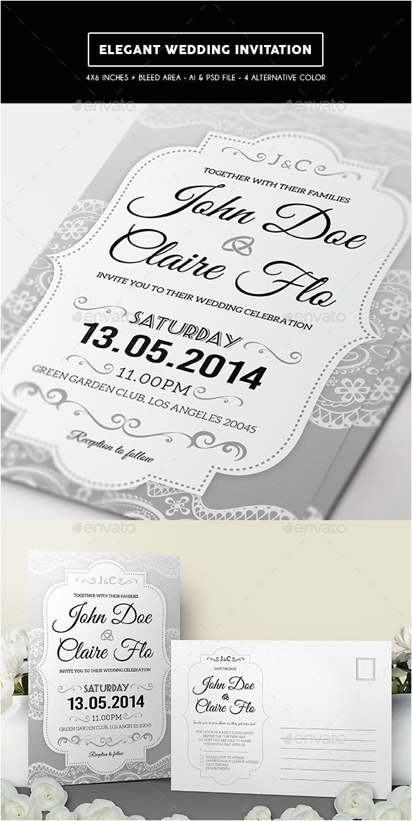 37 awesome psd indesign wedding invitation template designs for weddings