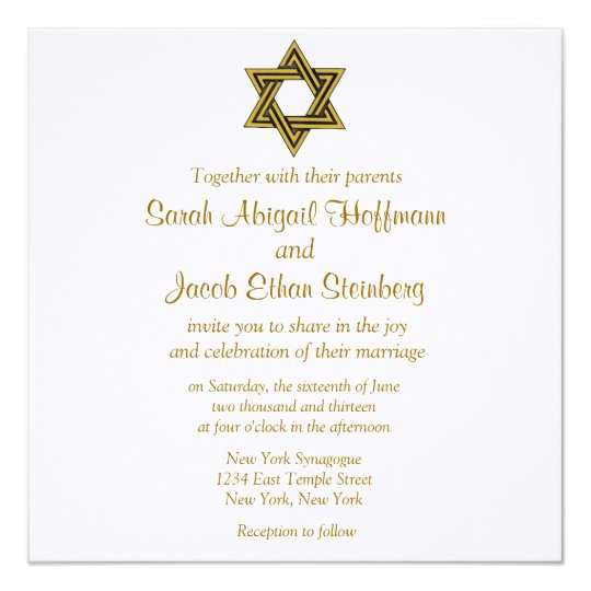 star of david wedding invitations 161115245777880431