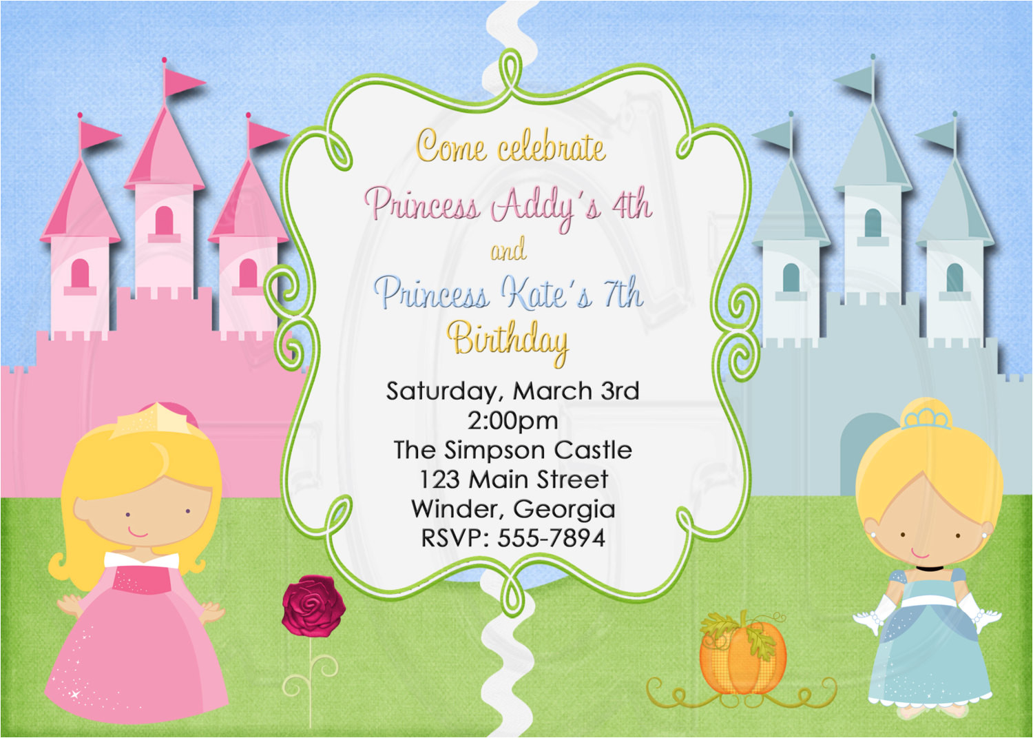 joint birthday party invitations