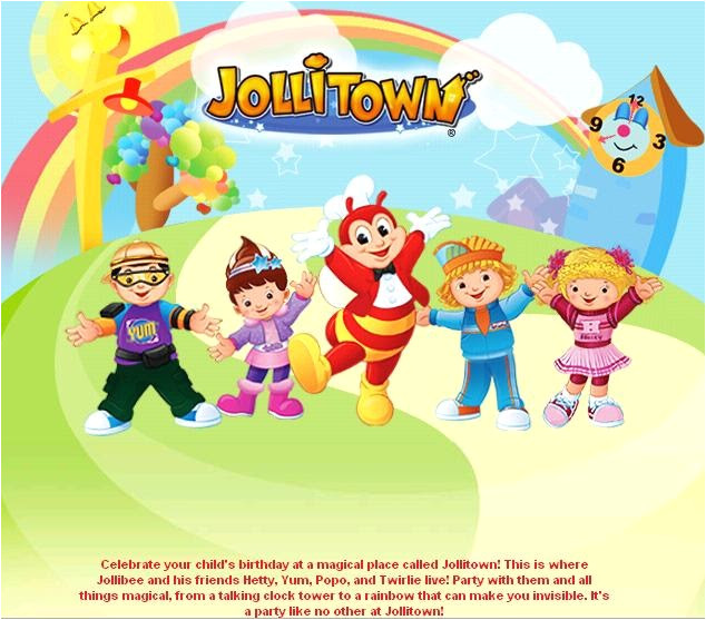 jollibee party package themes