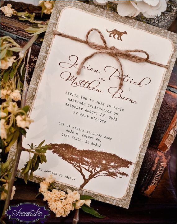 vintage desert safari wedding invitations hand p