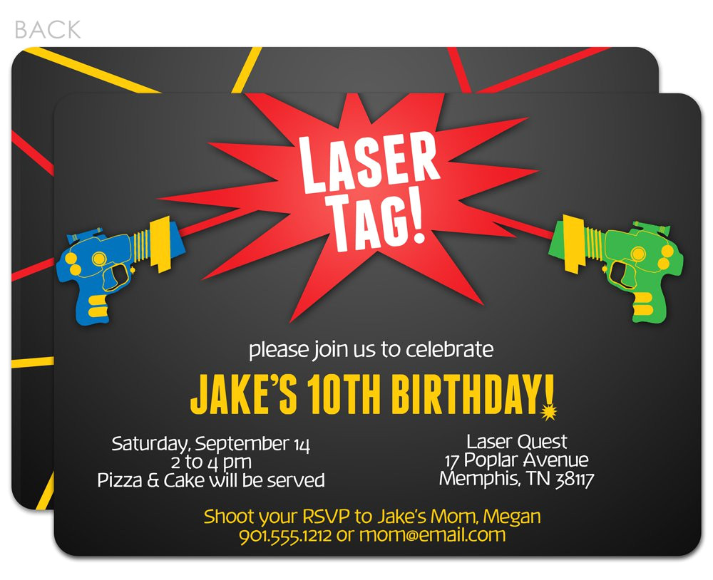 laser tag birthday invitations free printable