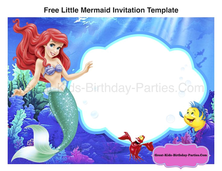 little mermaid party
