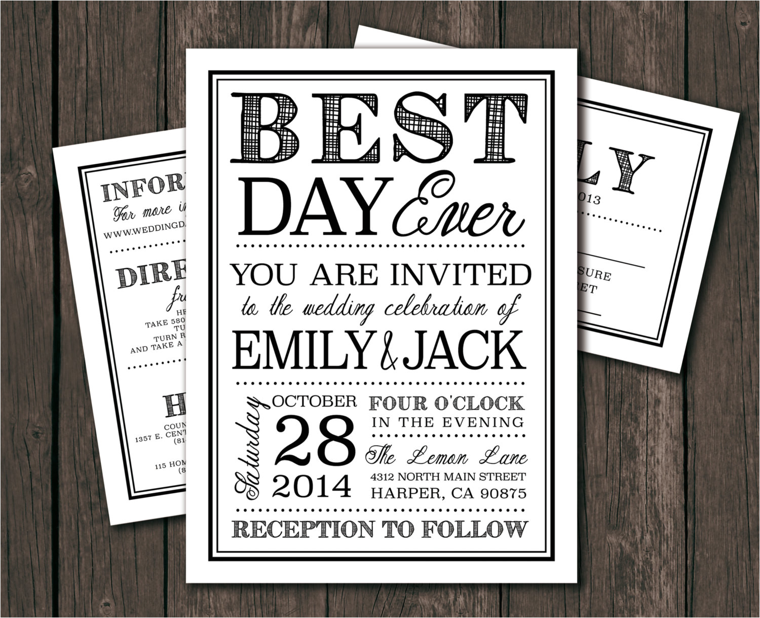 wedding invitation template printable