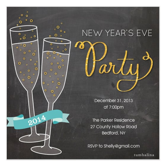 new years eve party invitation templates