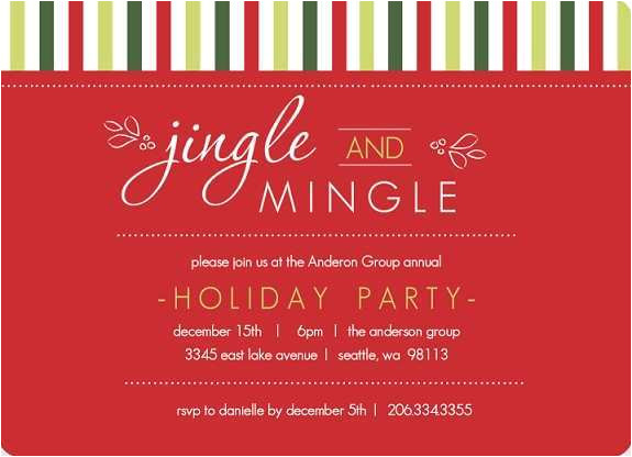 outlook holiday party invitation template