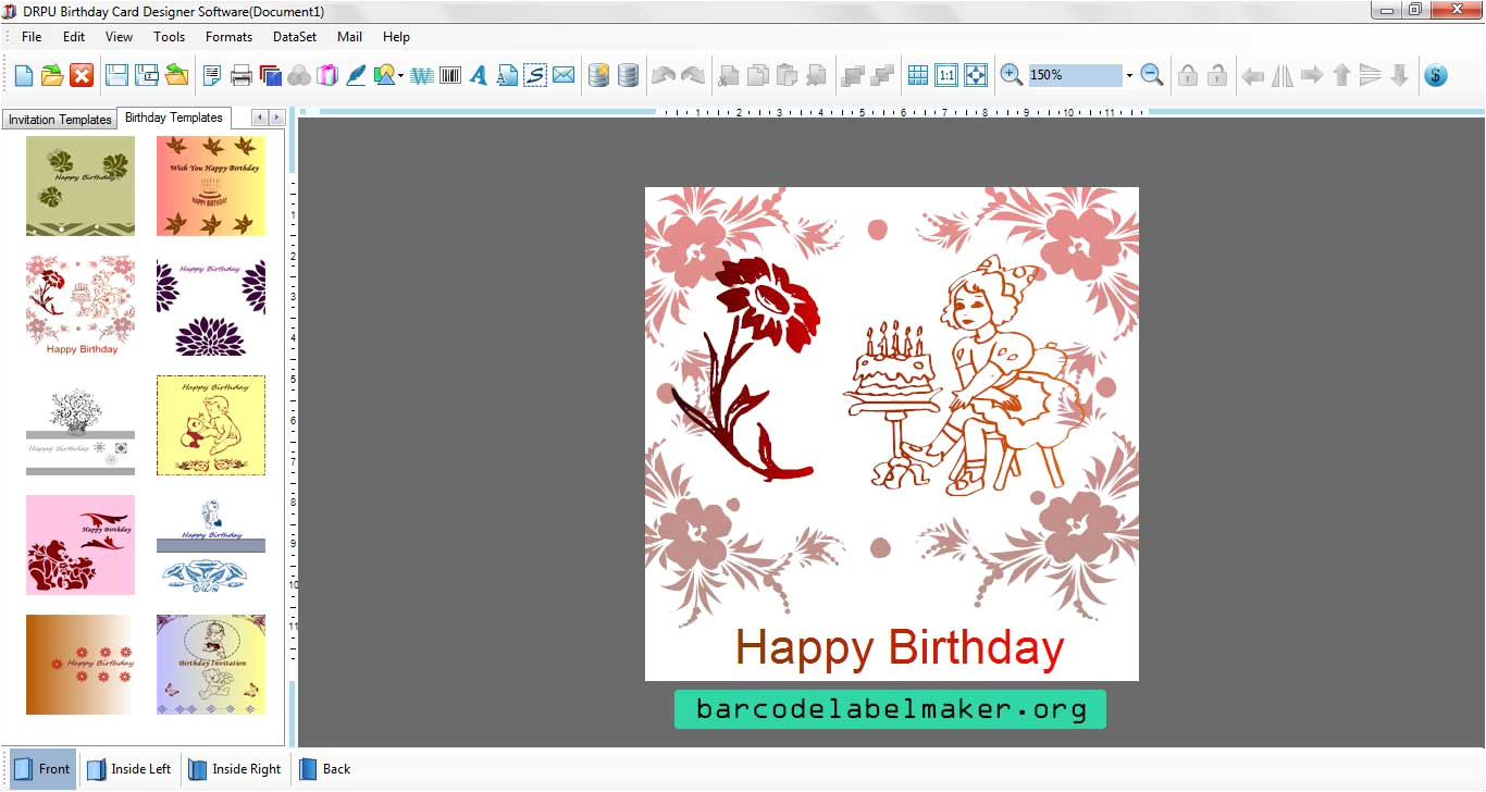 birthday invitation card maker software