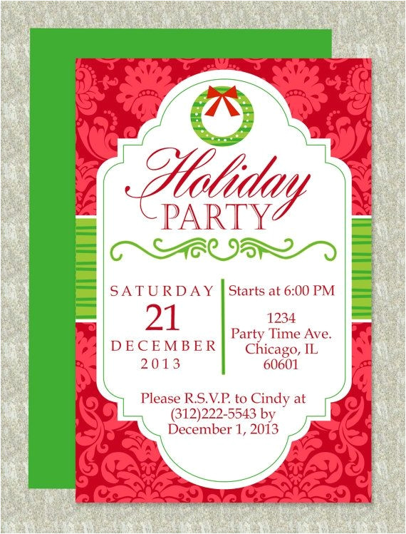 great free editable christmas party invitation templates gallery