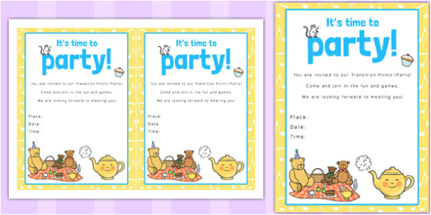 t t 21288 nursery rhyme themed picnic and party invitation