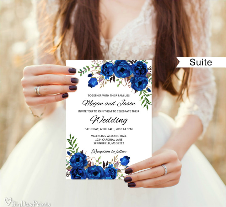floral wedding template