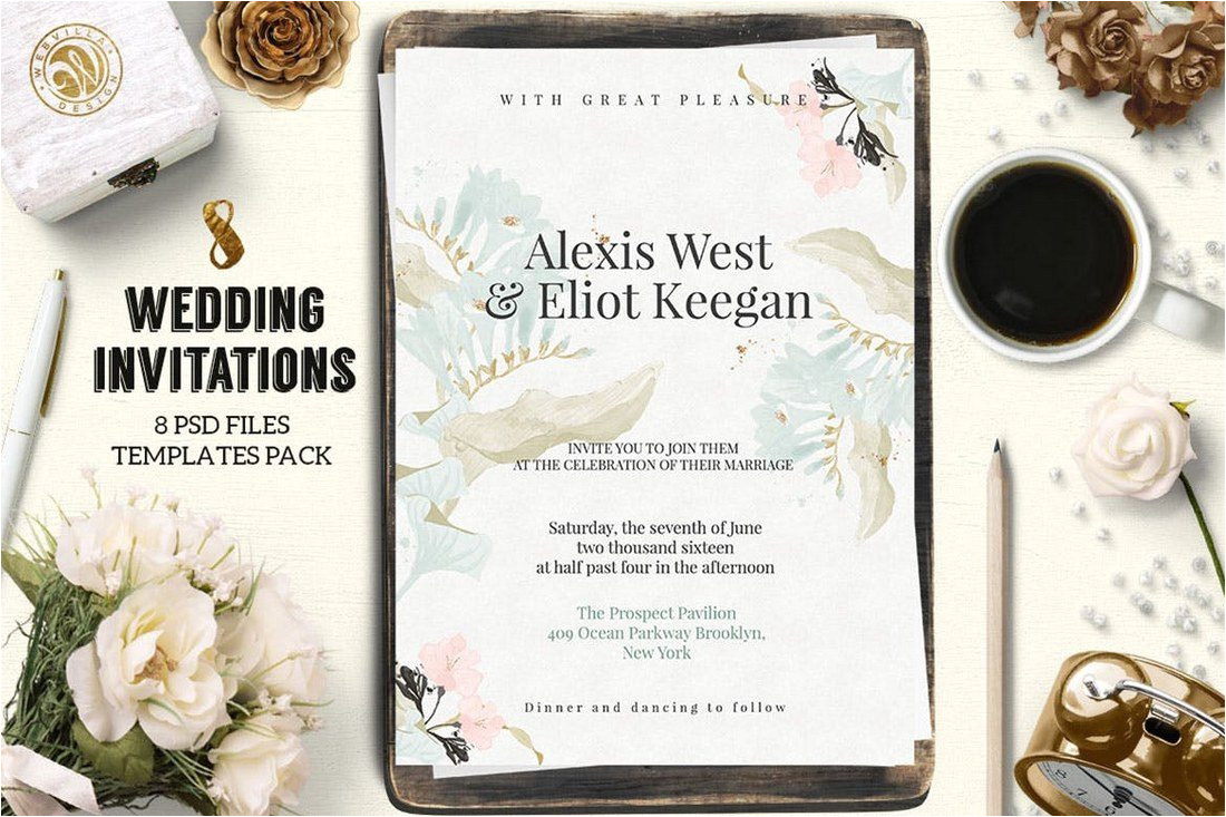 50 examples of wonderfully designed wedding invitations