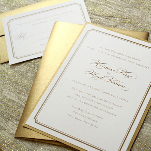 10 elegant wedding invitation card with simple and beautiful designs