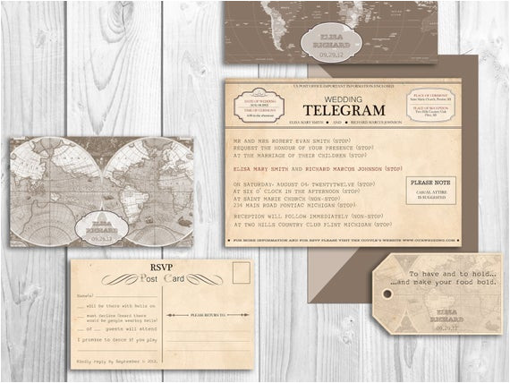 printable wedding invitations template