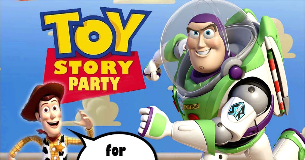 toy story party invitation new