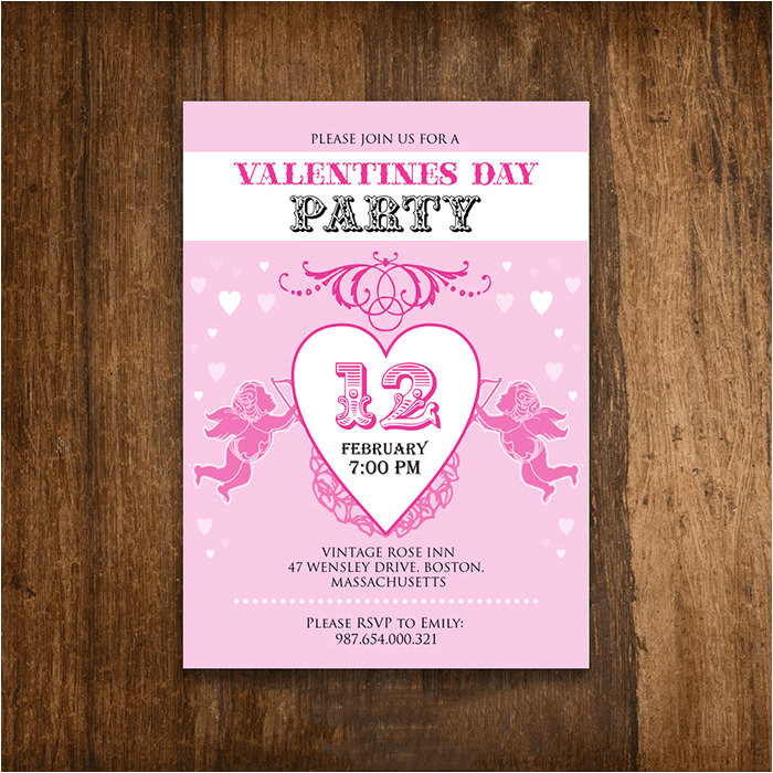 valentine invitation template