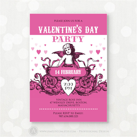 printable valentines day party