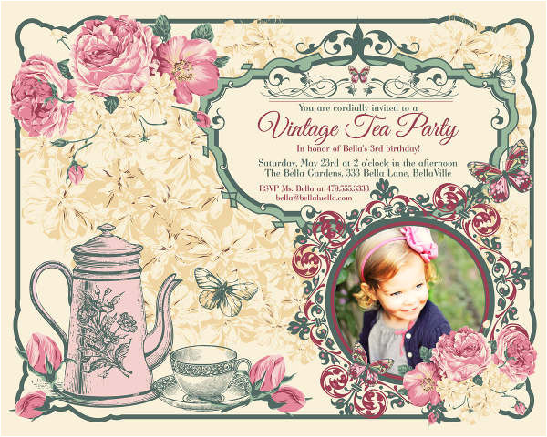 Vintage Party Invitation Template 9 Vintage Invitation Templates Psd Eps Ai Free