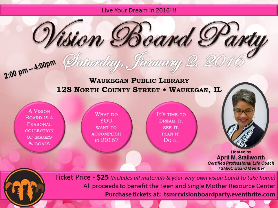 2016 vision board party tickets 19411223492