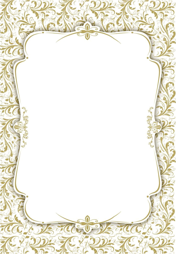 blank wedding invitation template