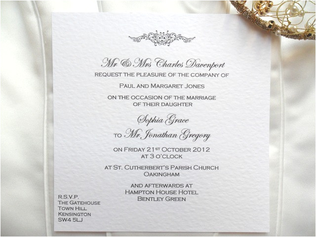 motif wedding invitations