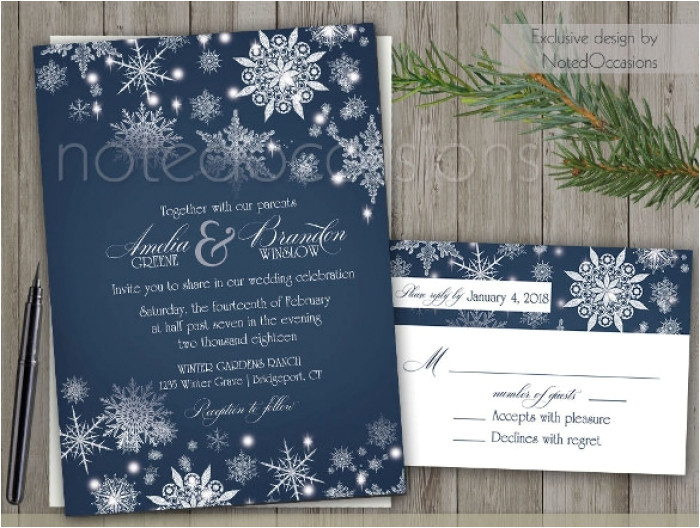 great free navy blue wedding invitation templates idea
