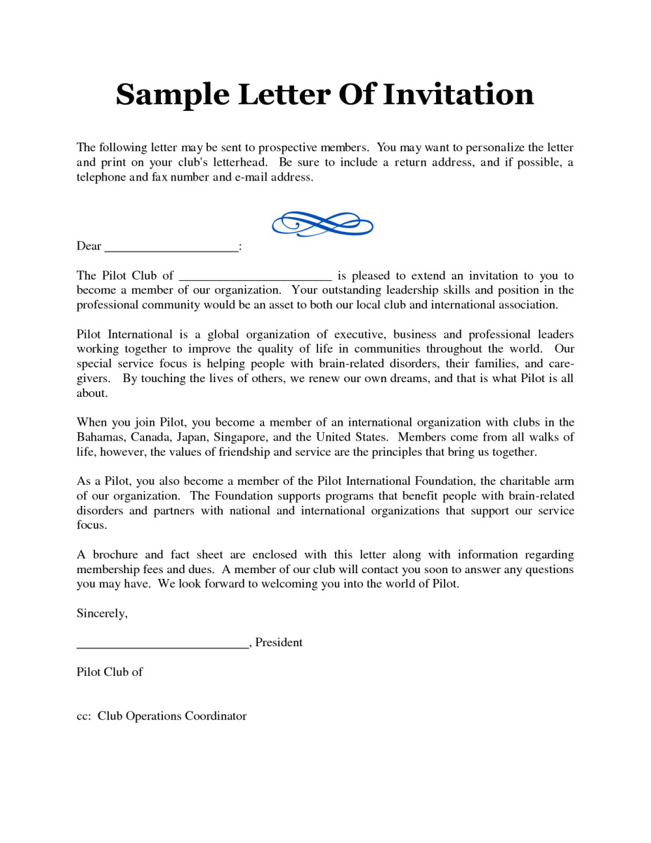 formal meeting invitation templates