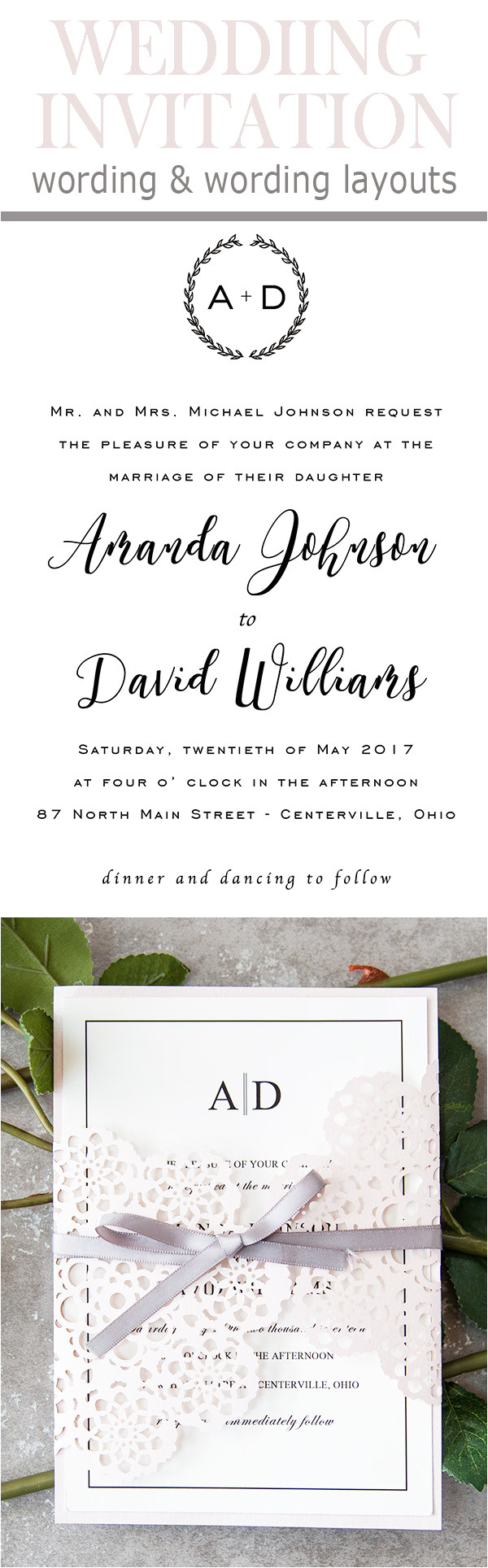20 popular wedding invitation wording diy templates ideas