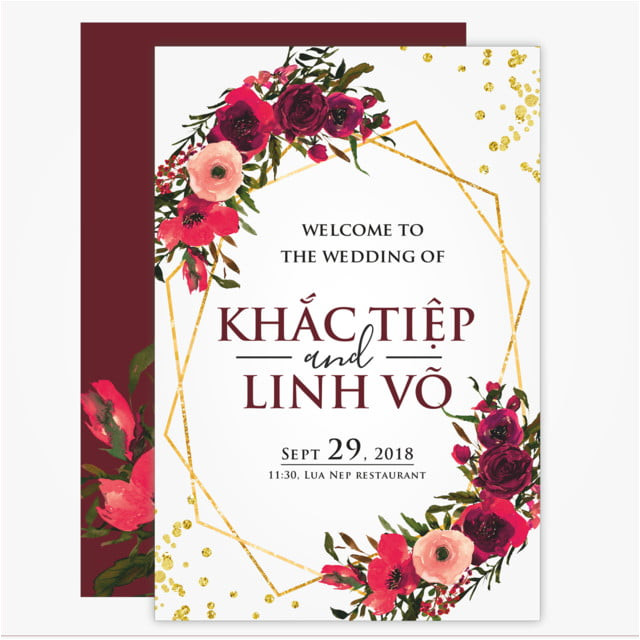 wedding card invitation with water color vintage floral corel x3 3662193