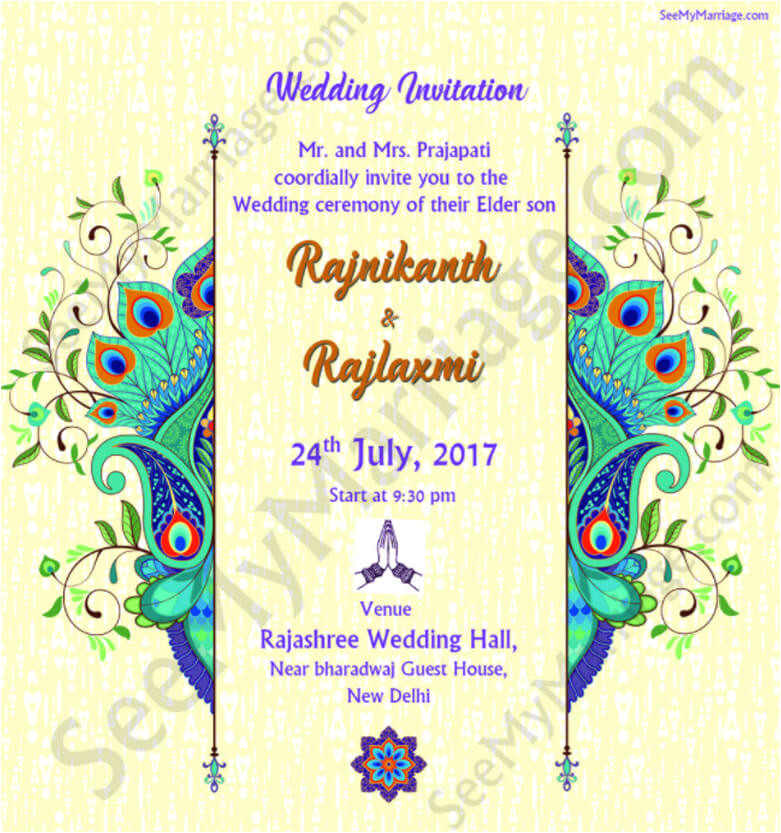 wedding invitation whatsapp