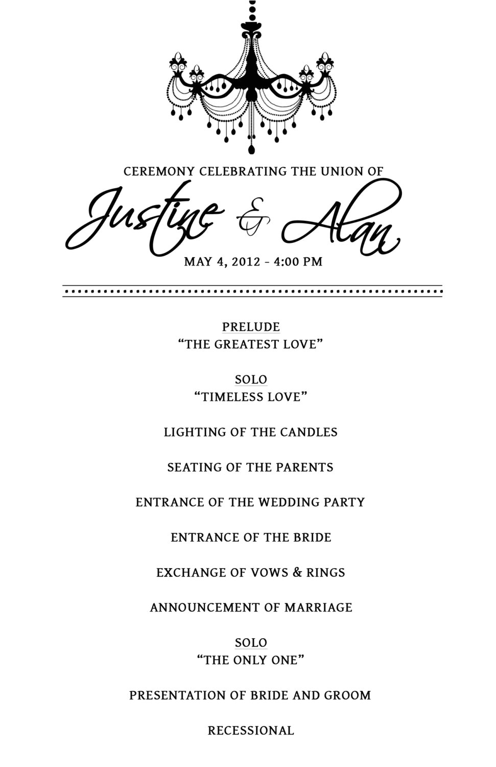 wedding invitations template set psd