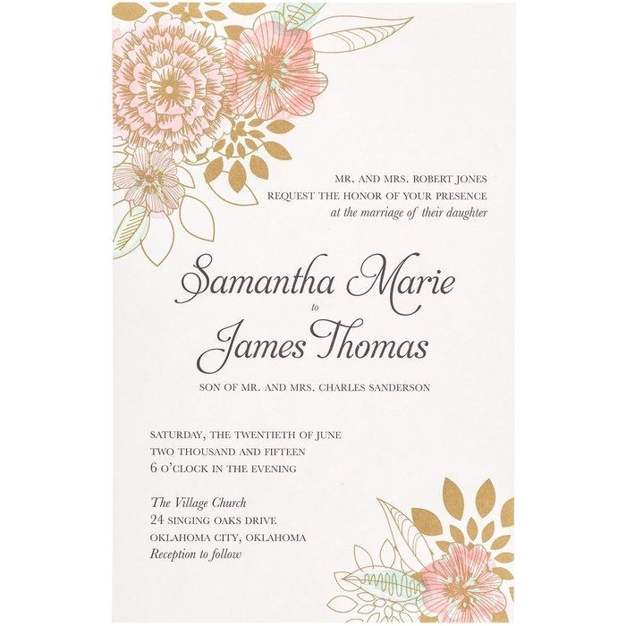 awesome wedding invitation templates hobby lobby collection